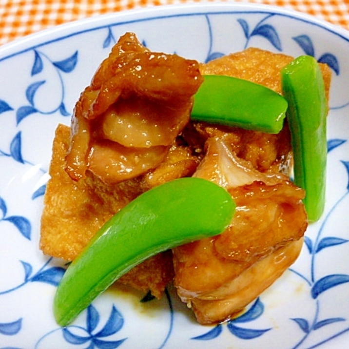 鶏肉と厚揚げの旨煮